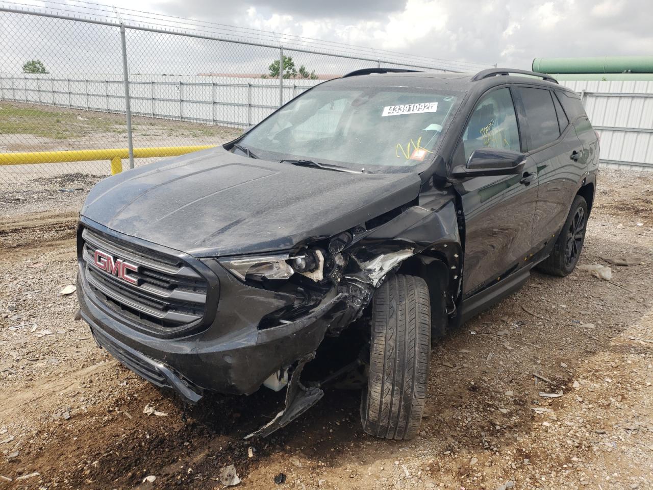 Photo 2 from auction – 2020 GMC TERRAIN SL with VIN 3GKALTEV9LL153599