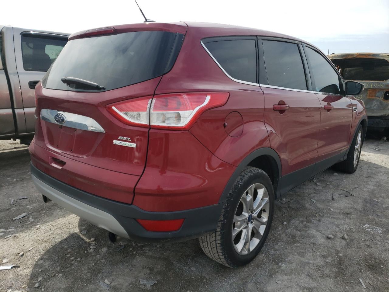 Photo 4 from auction – 2013 FORD ESCAPE SEL with VIN 1FMCU0HX8DUC45528