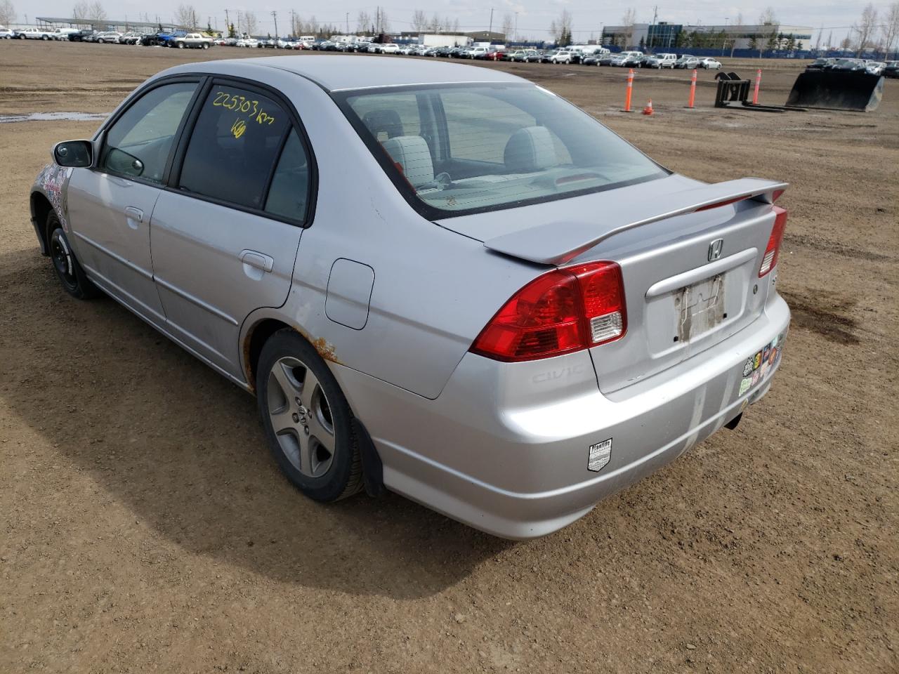 Photo 3 from auction – 2004 HONDA CIVIC SI with VIN 2HGES15894H911614