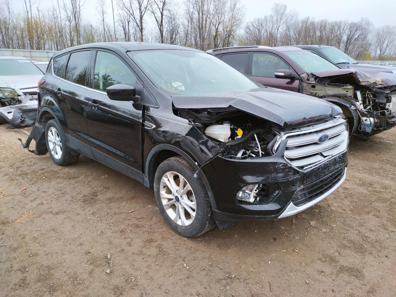FORD ESCAPE SE 2019 with VIN 1FMCU9GD6KUB25333 - Photo from auction