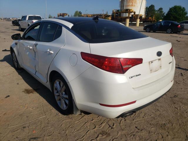 Photo 3 from auction – 2013 KIA OPTIMA EX with VIN 5XXGN4A74DG150331