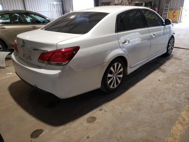 Photo 4 from auction – 2011 TOYOTA AVALON BAS with VIN 4T1BK3DB7BU388254