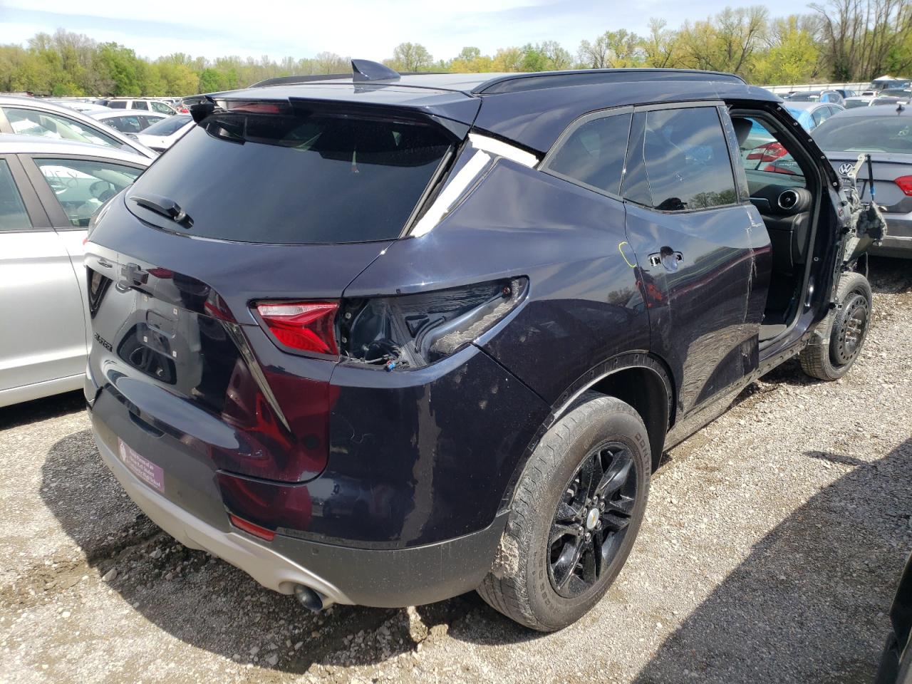 Photo 4 from auction – 2020 CHEVROLET BLAZER 1LT with VIN 3GNKBBRA2LS540142