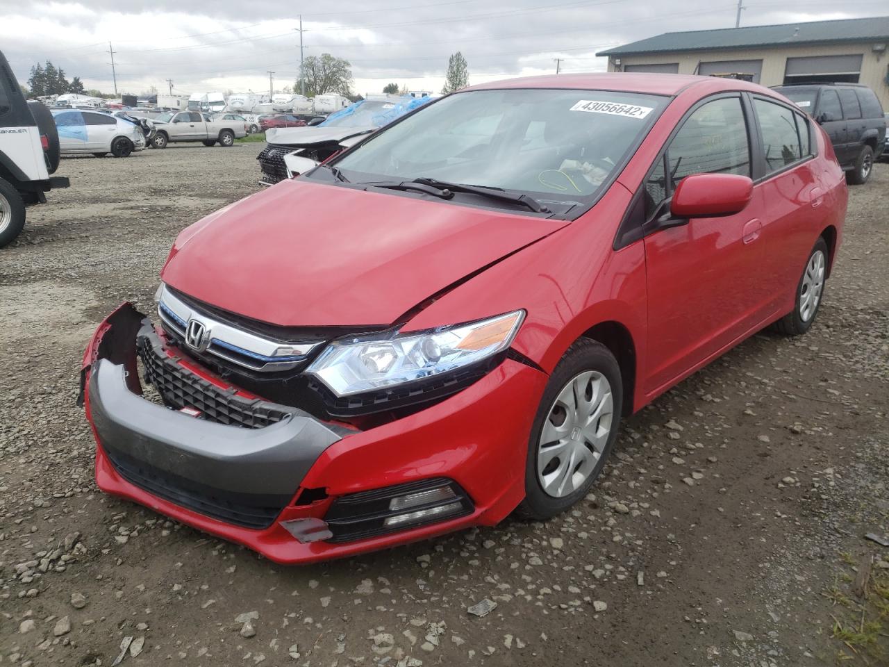 Photo 2 from auction – 2013 HONDA INSIGHT LX with VIN JHMZE2H53DS002189