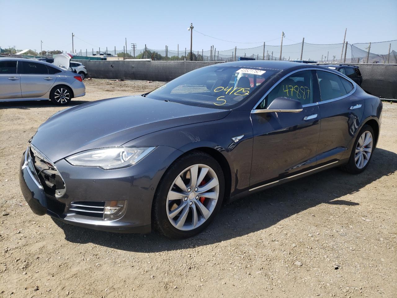 Photo 2 from auction – 2014 TESLA MODEL S with VIN 5YJSA1H18EFP60498