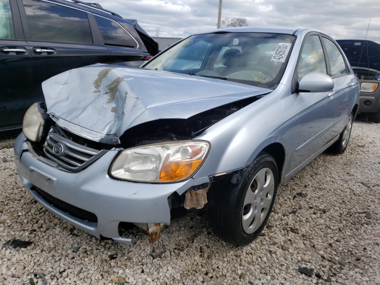 Photo 2 from auction – 2008 KIA SPECTRA EX with VIN KNAFE121885529120