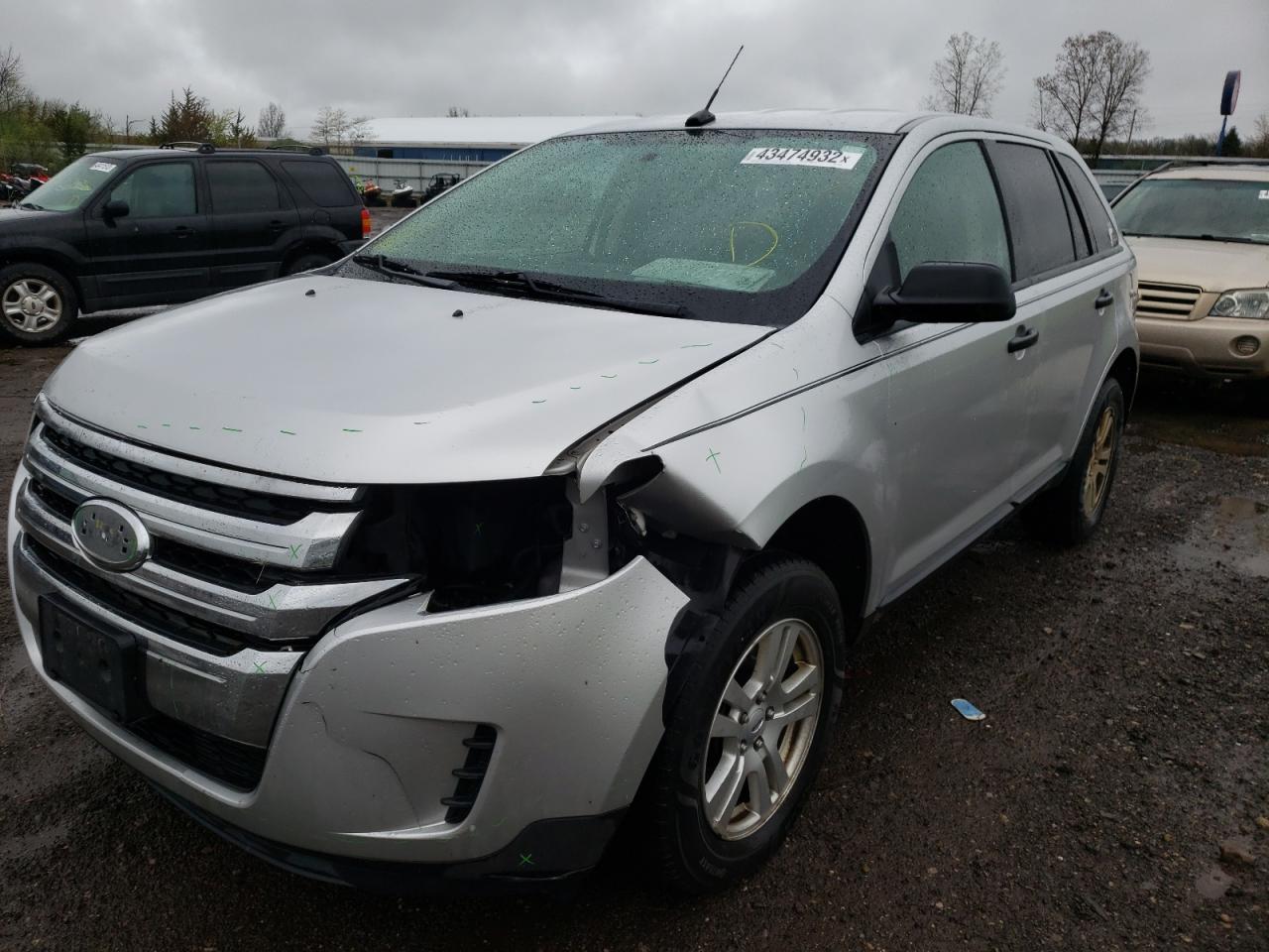 Photo 9 from auction – 2011 FORD EDGE SE with VIN 2FMDK3GCXBBB43788