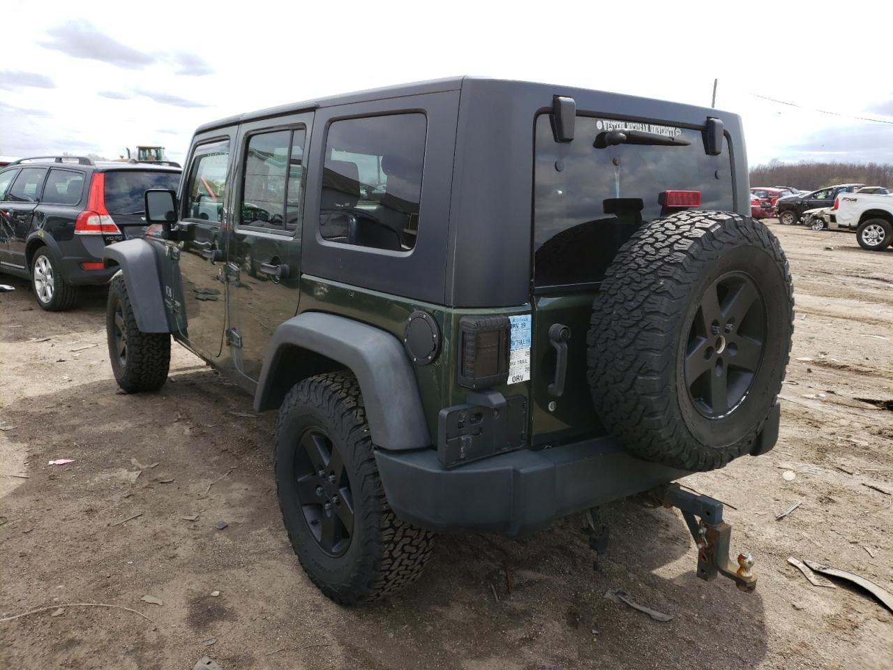 Photo 3 from auction – 2007 JEEP WRANGLER X with VIN 1J4GA39187L132838