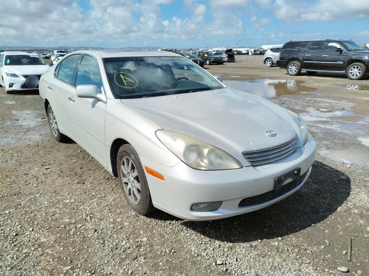 LEXUS ES 330 2004 with VIN JTHBA30G440006845 - Photo from auction