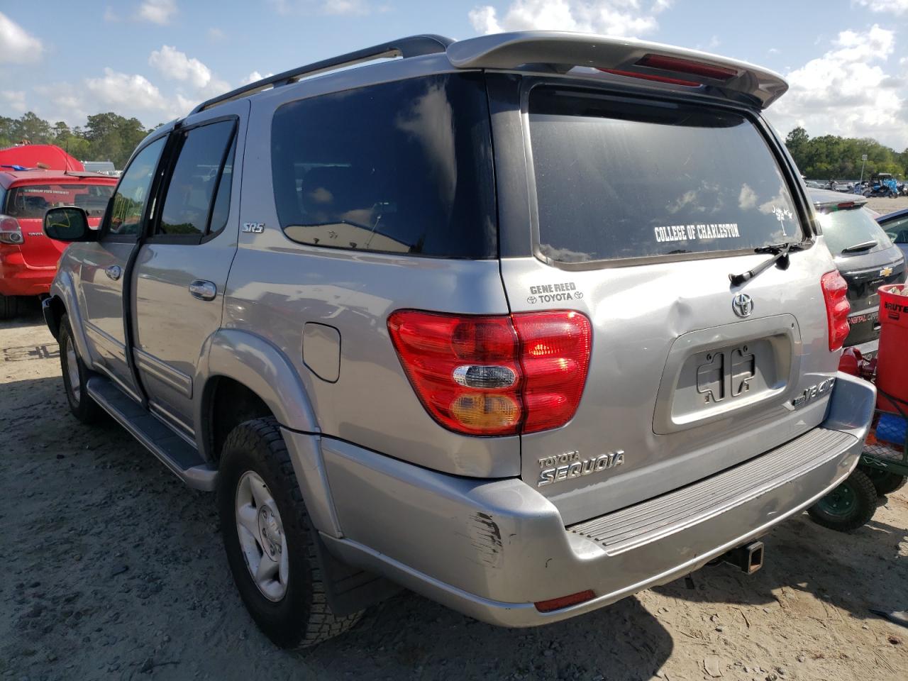 Photo 3 from auction – 2001 TOYOTA SEQUOIA SR with VIN 5TDBT44A71S025552