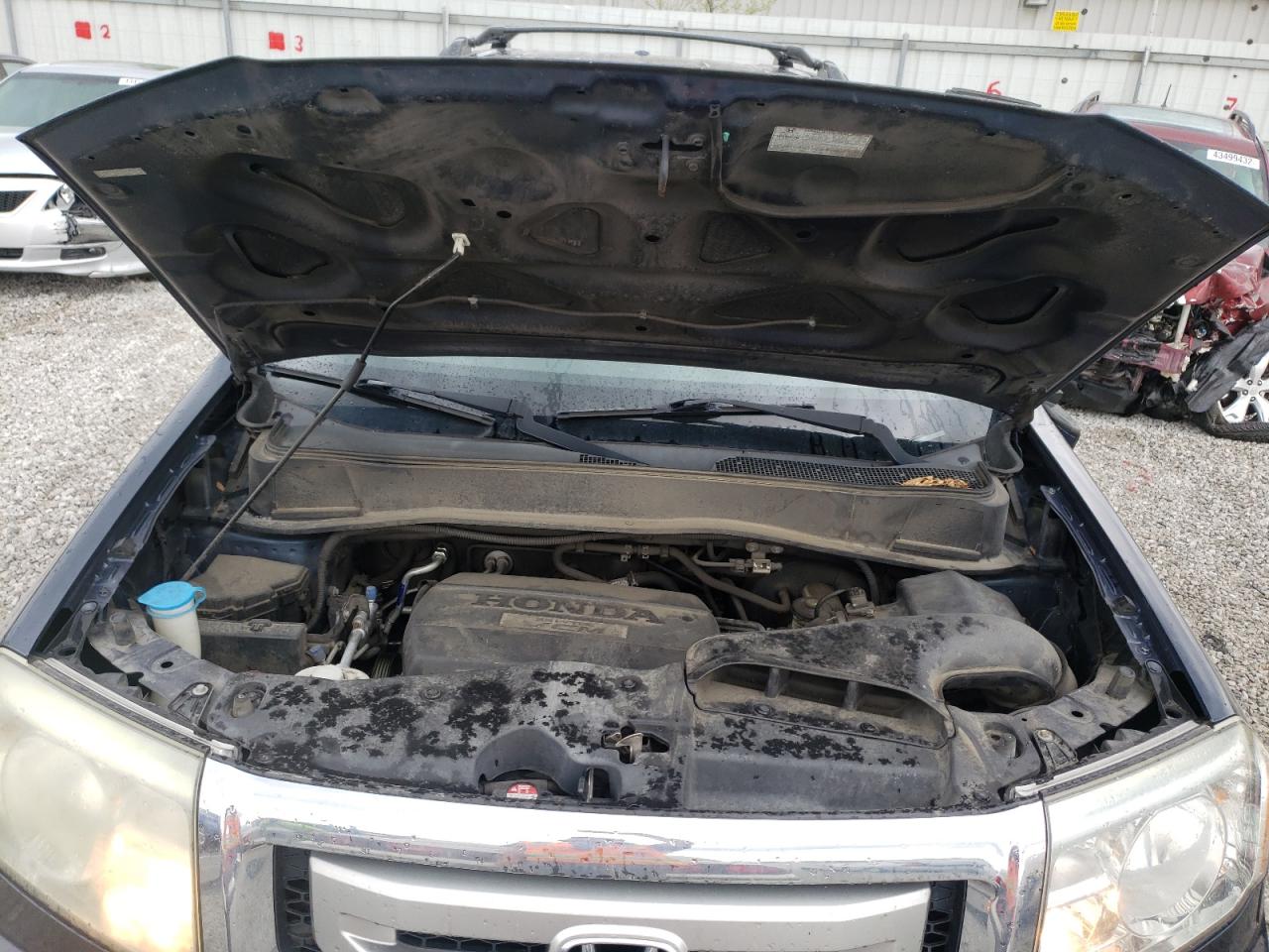 Photo 7 from auction – 2010 HONDA PILOT EXL with VIN 5FNYF4H57AB039440