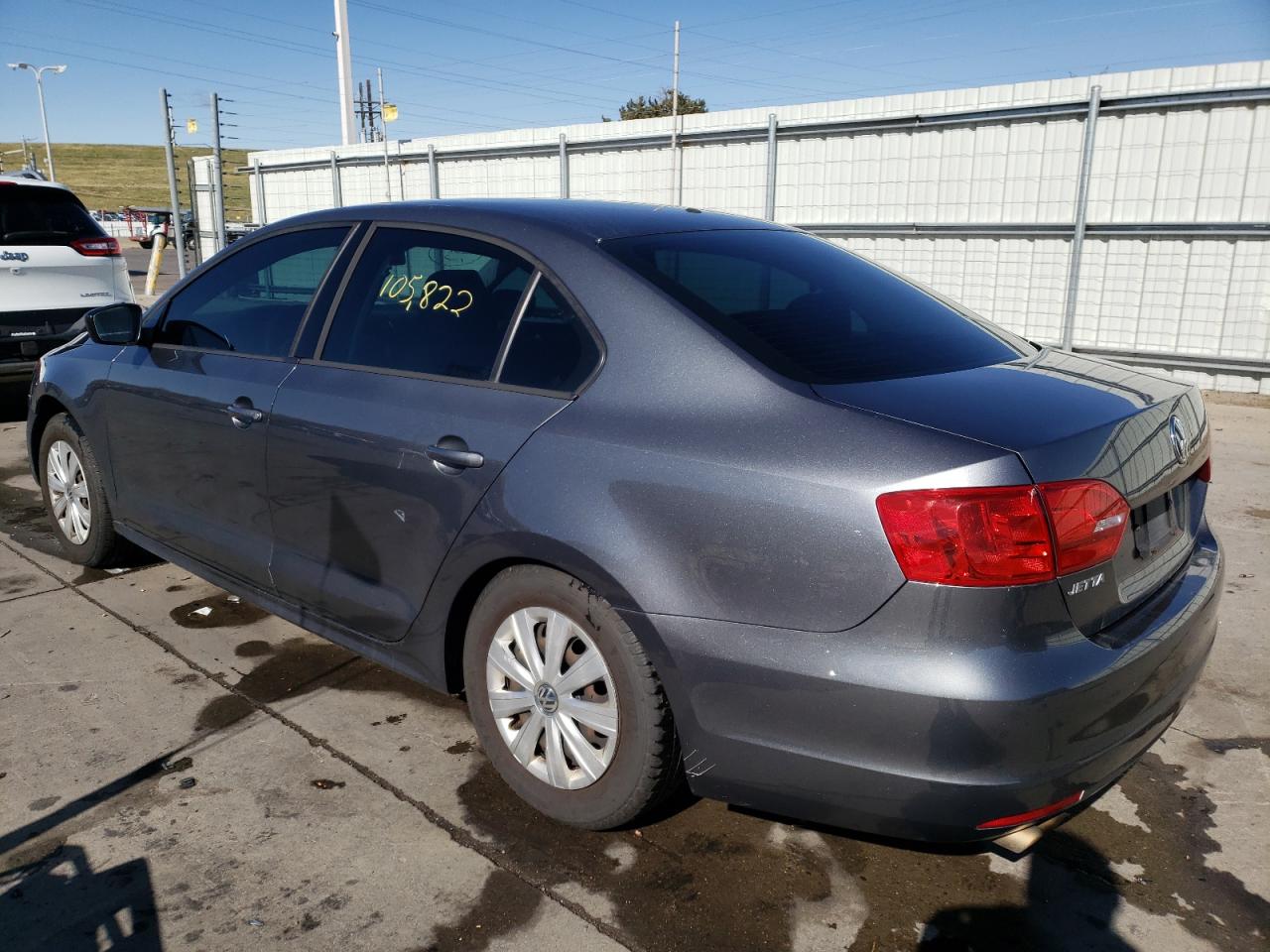 Photo 3 from auction – 2014 VOLKSWAGEN JETTA BASE with VIN 3VW2K7AJ6EM221641