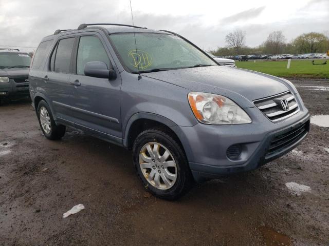 HONDA CR-V SE 2006 with VIN JHLRD78906C046252 - Photo from auction