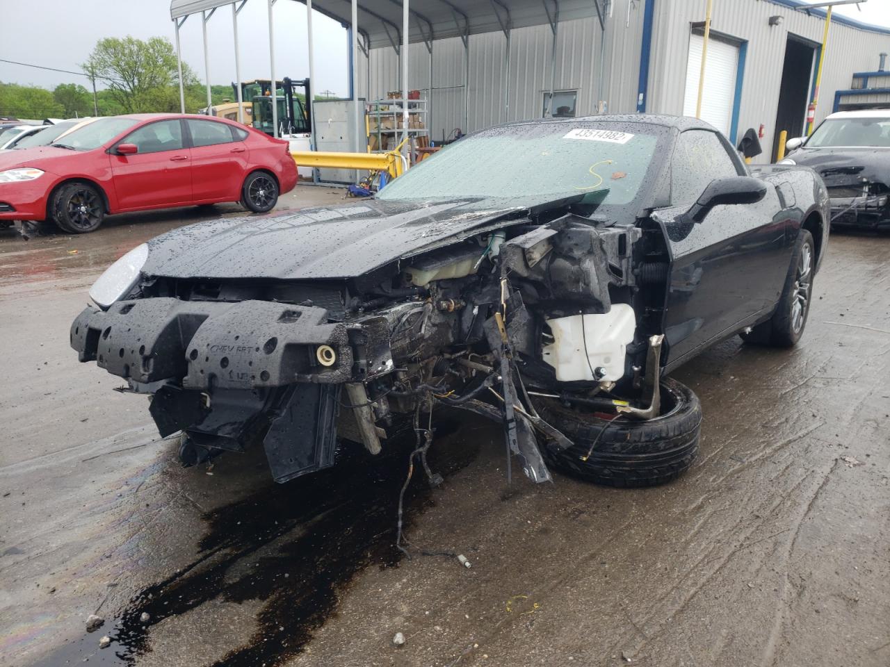 Photo 2 from auction – 2009 CHEVROLET CORVETTE with VIN 1G1YY25W495113723