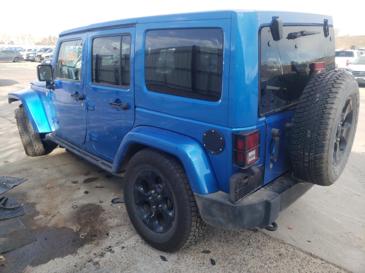 Photo 3 from auction – 2015 JEEP WRANGLER U with VIN 1C4BJWEG6FL683876