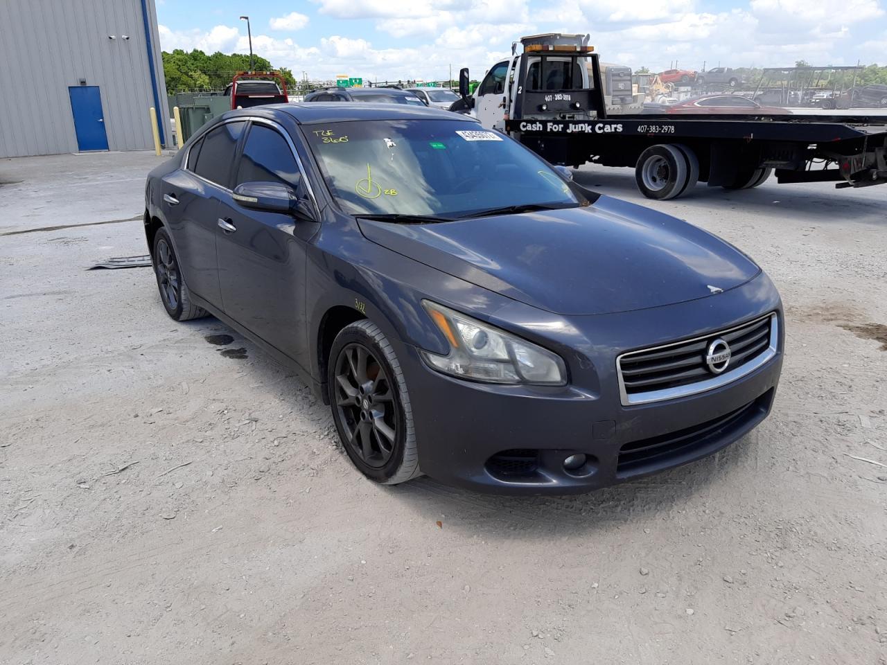 NISSAN MAXIMA S 2012 with VIN 1N4AA5AP6CC813622 - Photo from auction