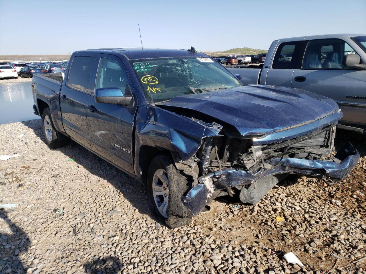 CHEVROLET SILVERADO 2017 with VIN 3GCUKREC6HG279450 - Photo from auction