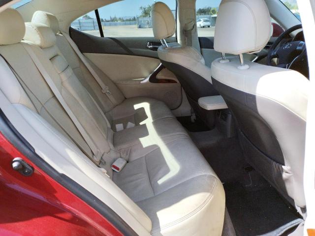 Photo 6 from auction – 2011 LEXUS IS 250 with VIN JTHBF5C26B2100921