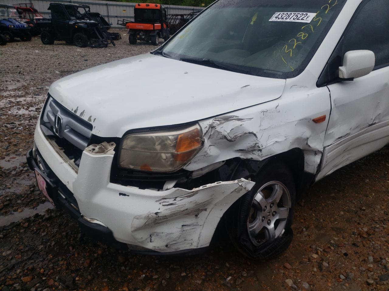 Photo 9 from auction – 2007 HONDA PILOT EXL with VIN 5FNYF28677B045020