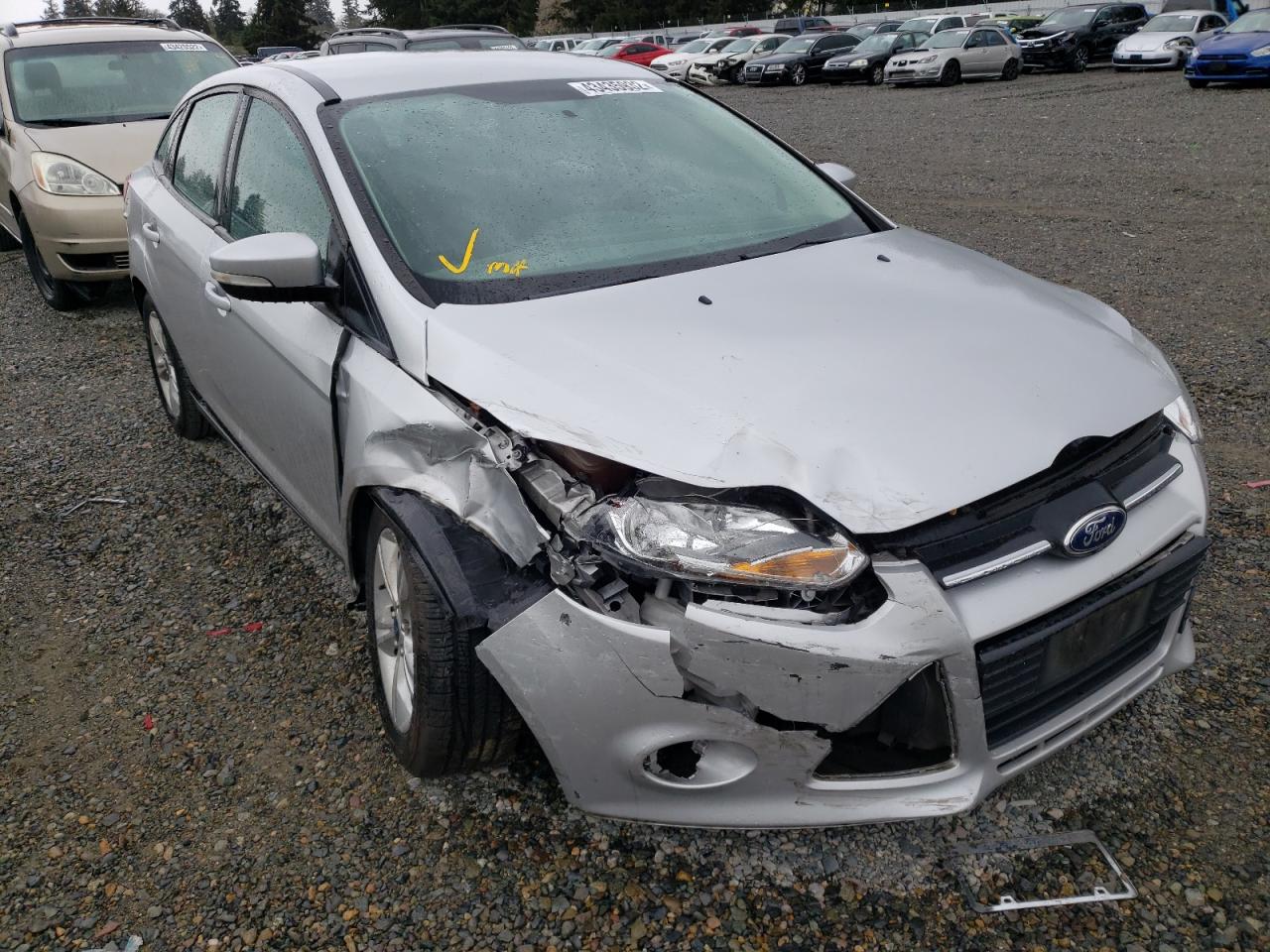 FORD FOCUS SE 2014 with VIN 1FADP3F26EL400762 - Photo from auction