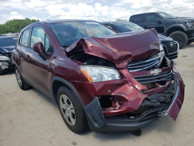 CHEVROLET TRAX LS 2016 with VIN 3GNCJKSB5GL257308 - Photo from auction