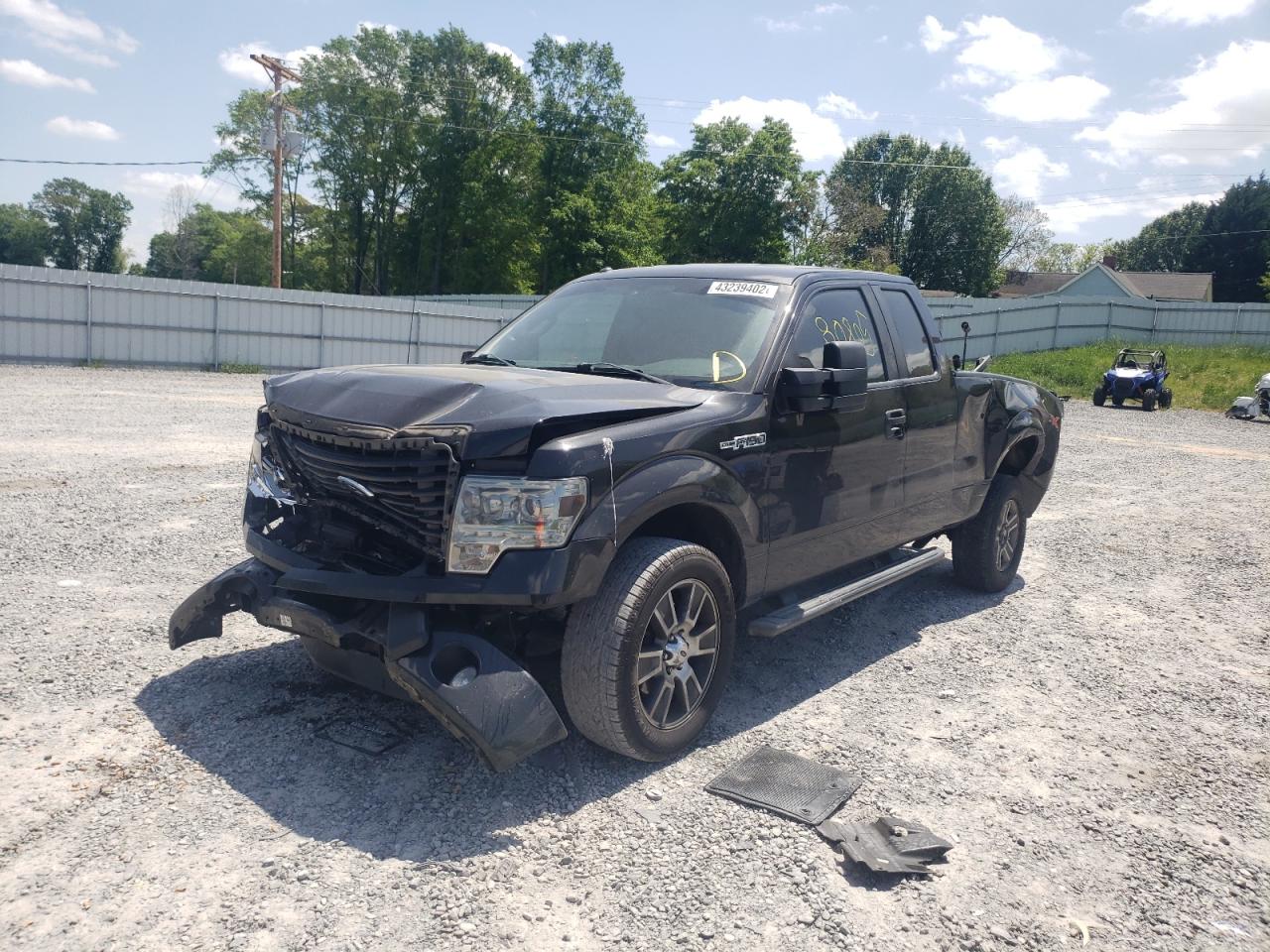Photo 2 from auction – 2014 FORD F150 SUPER with VIN 1FTFX1CF3EKG02317