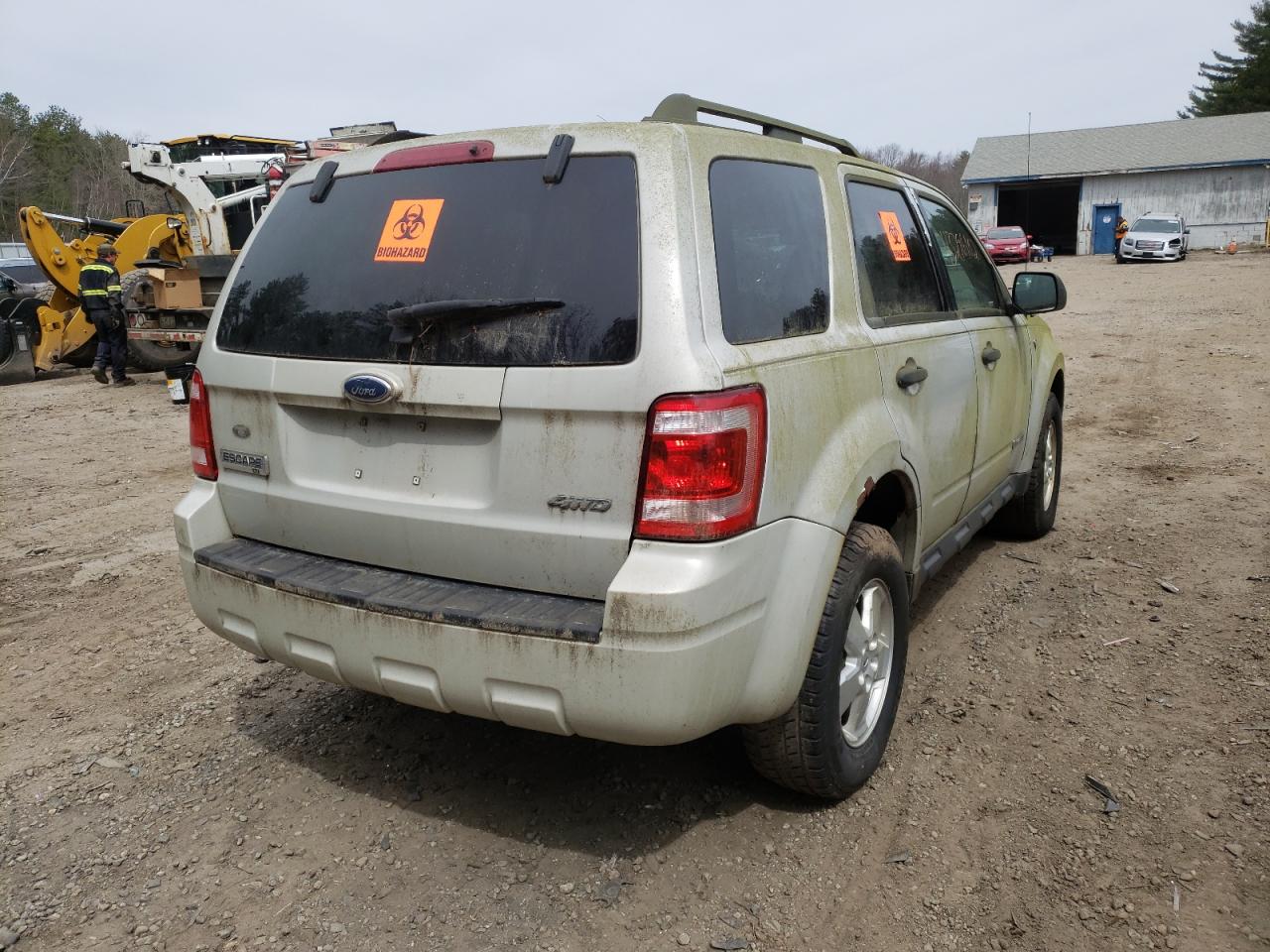 Photo 4 from auction – 2008 FORD ESCAPE XLT with VIN 1FMCU93108KA05298