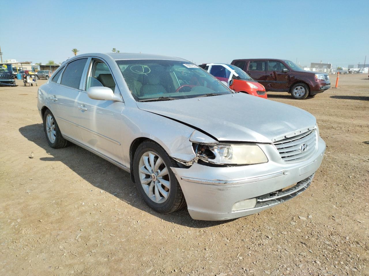 HYUNDAI AZERA SE 2007 with VIN KMHFC46FX7A212053 - Photo from auction