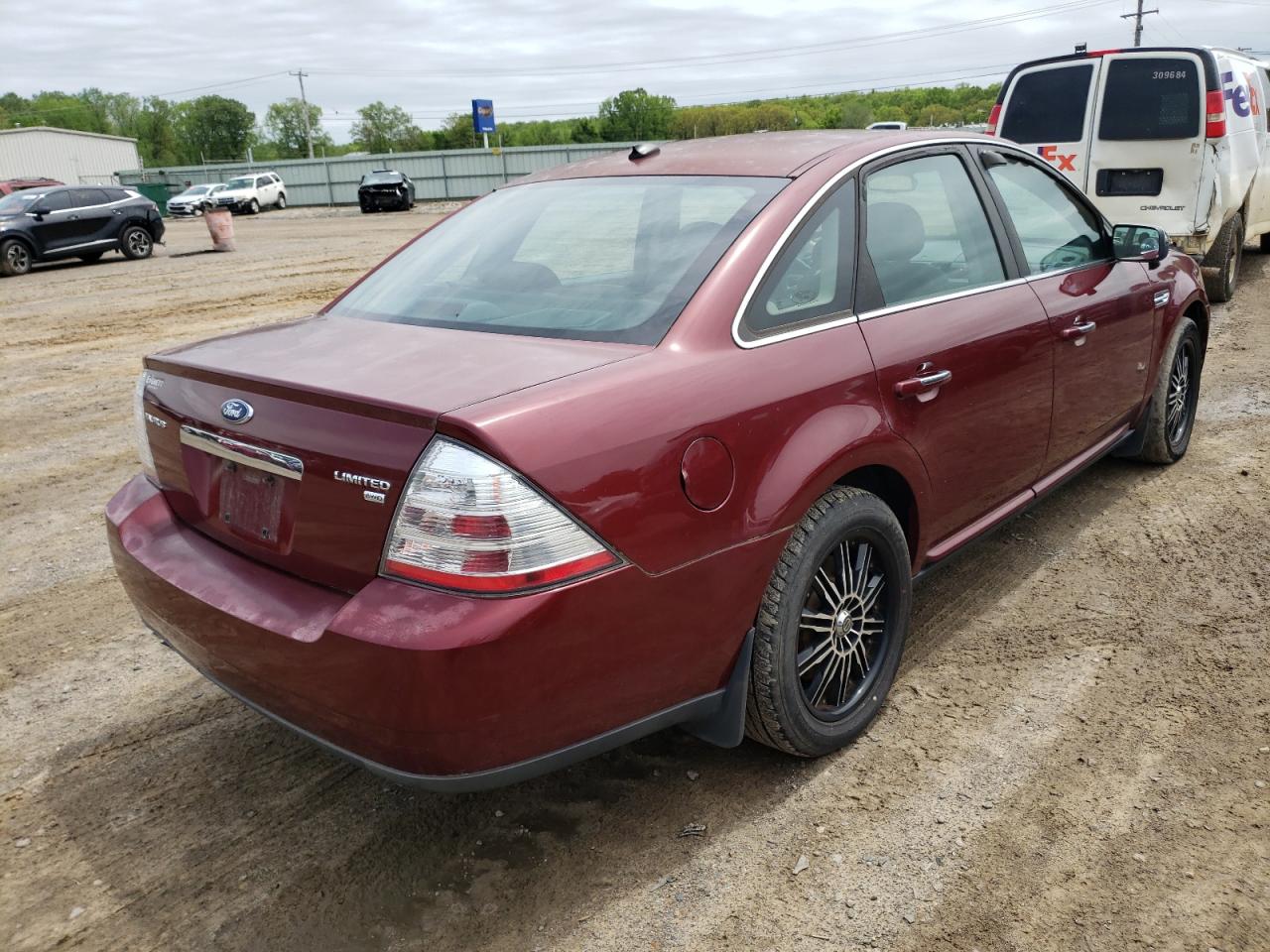 Photo 4 from auction – 2008 FORD TAURUS LIM with VIN 1FAHP28W38G131600