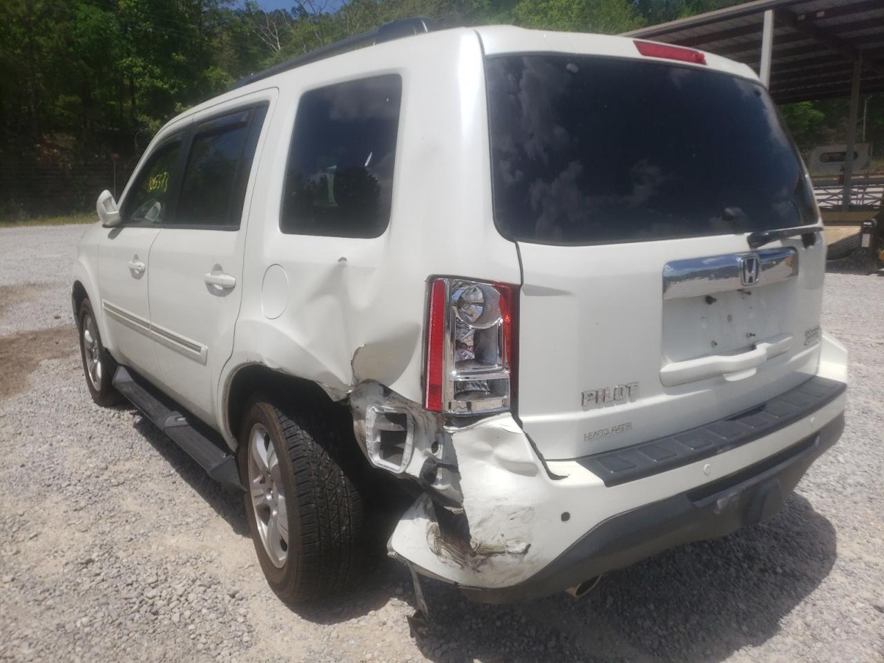 Photo 3 from auction – 2012 HONDA PILOT TOUR with VIN 5FNYF4H98CB084604