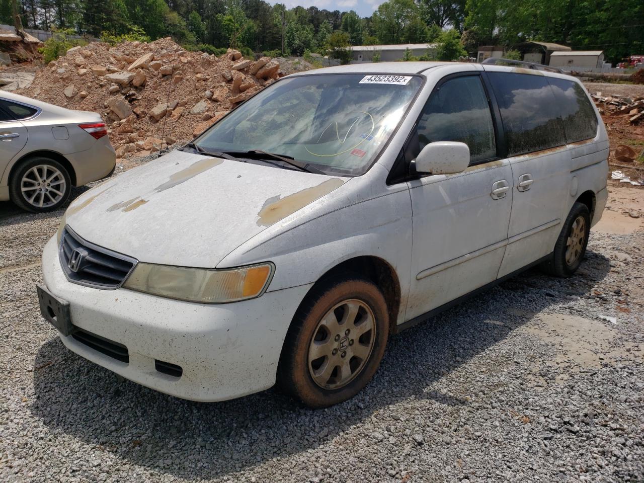 Photo 2 from auction – 2003 HONDA ODYSSEY EX with VIN 5FNRL180X3B002630