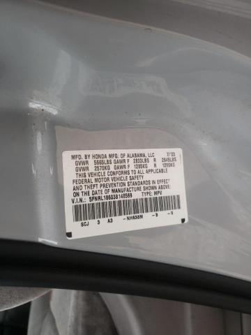 Photo 10 from auction – 2003 HONDA ODYSSEY EX with VIN 5FNRL18603B148569