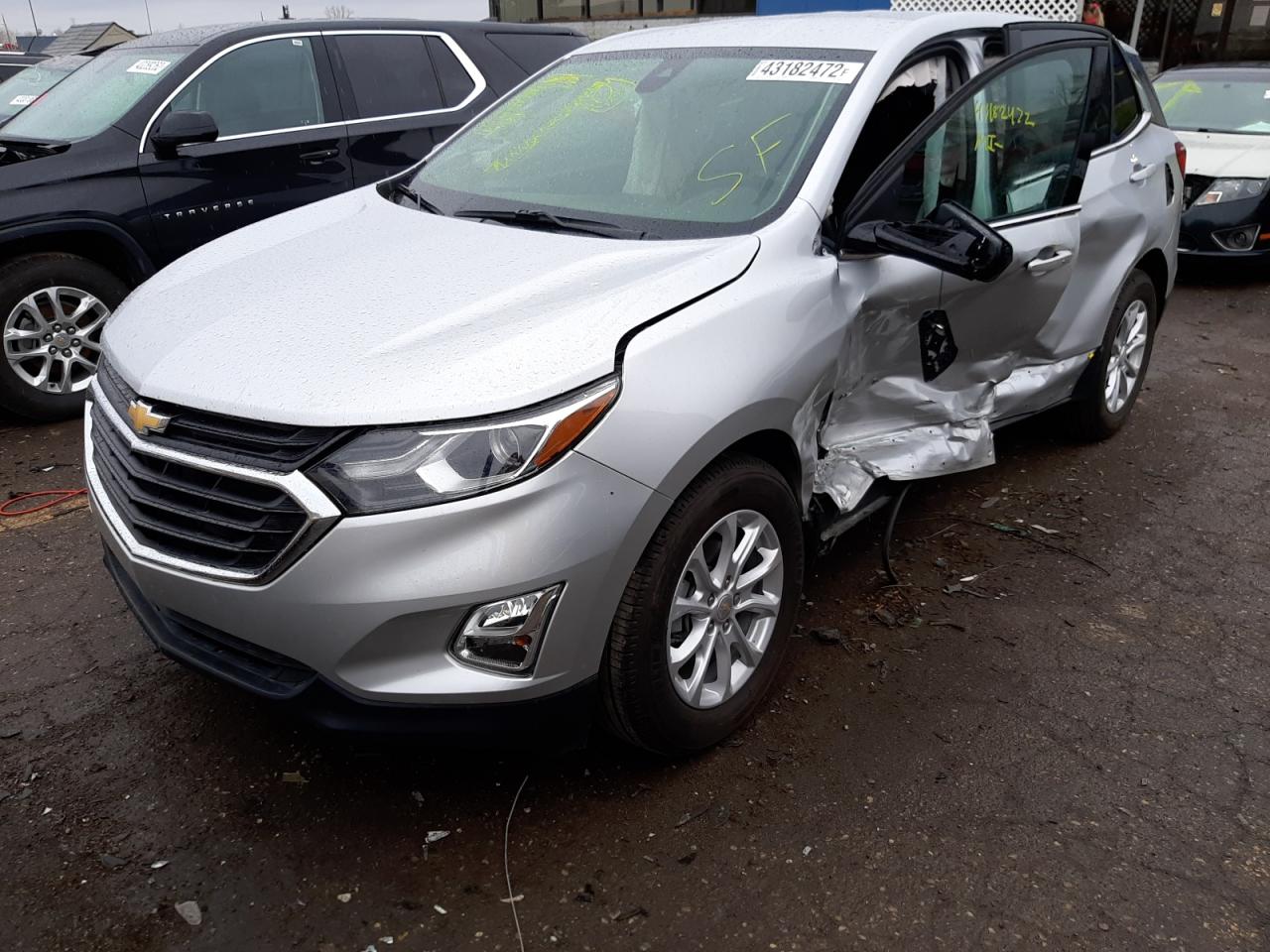 Photo 2 from auction – 2020 CHEVROLET EQUINOX LT with VIN 3GNAXJEV4LS524072