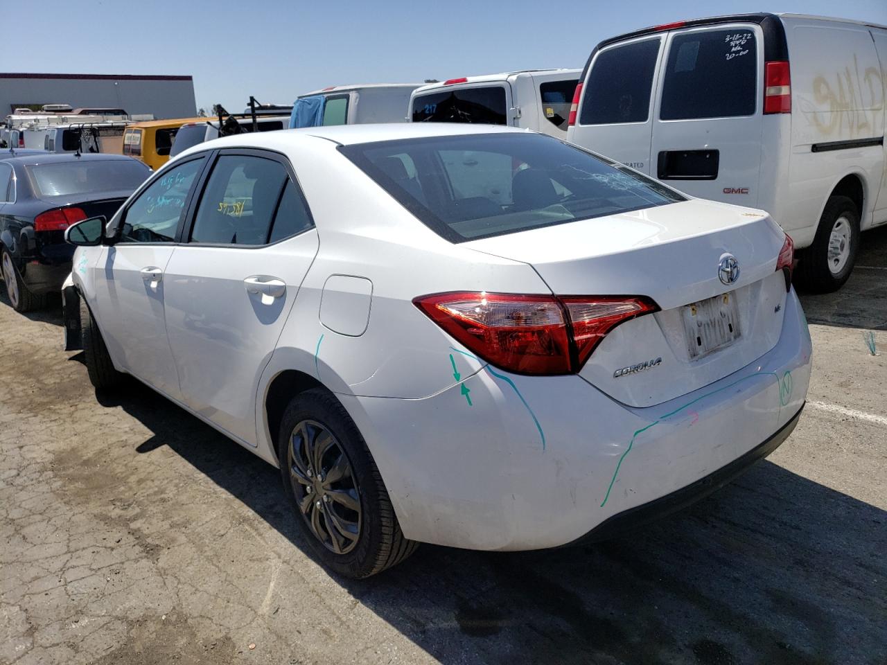 Photo 3 from auction – 2017 TOYOTA COROLLA L with VIN 2T1BURHE6HC956943