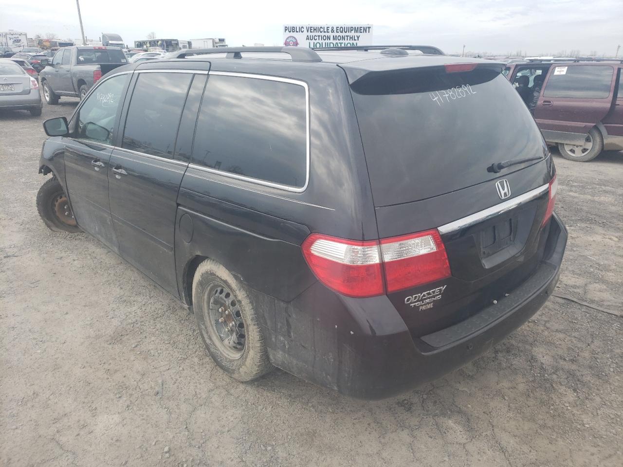 Photo 3 from auction – 2006 HONDA ODYSSEY TO with VIN 5FNRL38876B080093