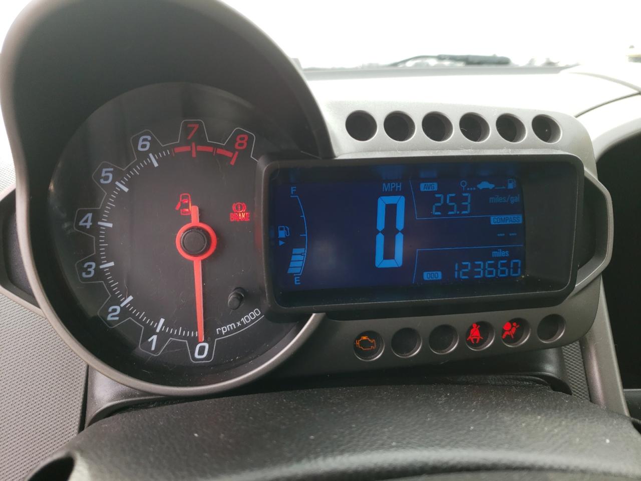 Photo 8 from auction – 2013 CHEVROLET SONIC LTZ with VIN 1G1JF6SB5D4214719