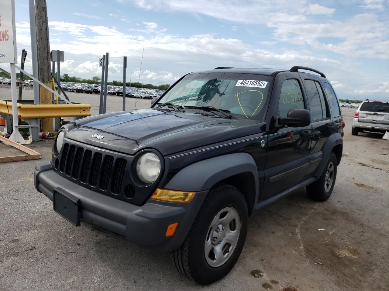 Photo 2 from auction – 2007 JEEP LIBERTY SP with VIN 1J4GL48K87W712213