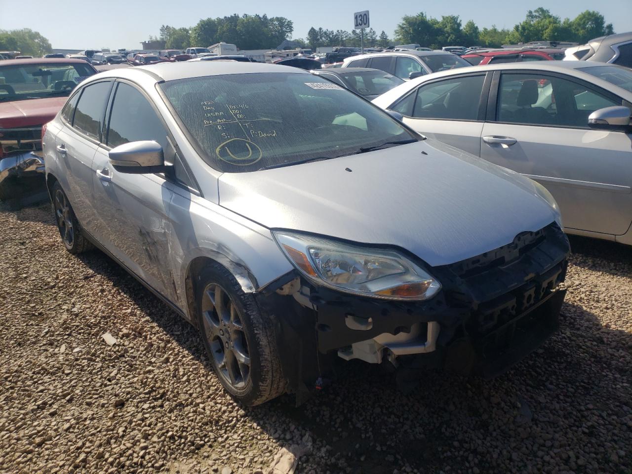 FORD FOCUS SE 2013 with VIN 1FADP3F25DL220445 - Photo from auction