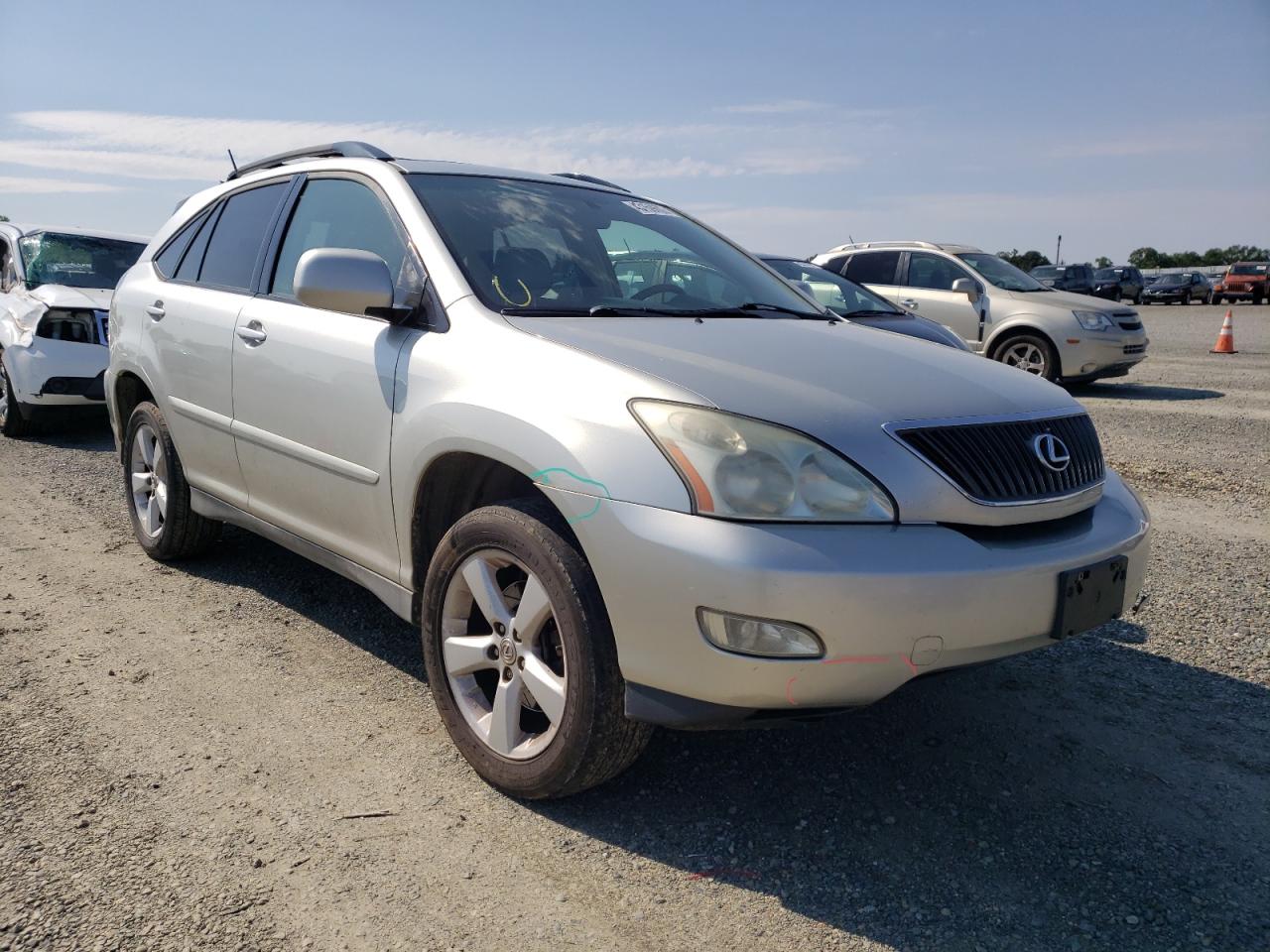 LEXUS RX 330 2004 with VIN JTJGA31U240038752 - Photo from auction