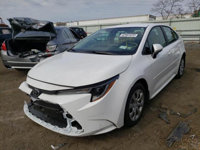 Photo 2 from auction – 2021 TOYOTA COROLLA LE with VIN 5YFEPMAE5MP202248