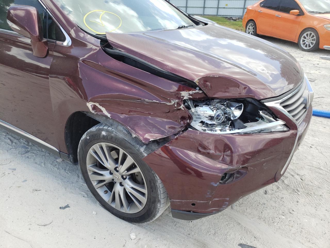 Photo 9 from auction – 2013 LEXUS RX 350 with VIN 2T2ZK1BA6DC125072