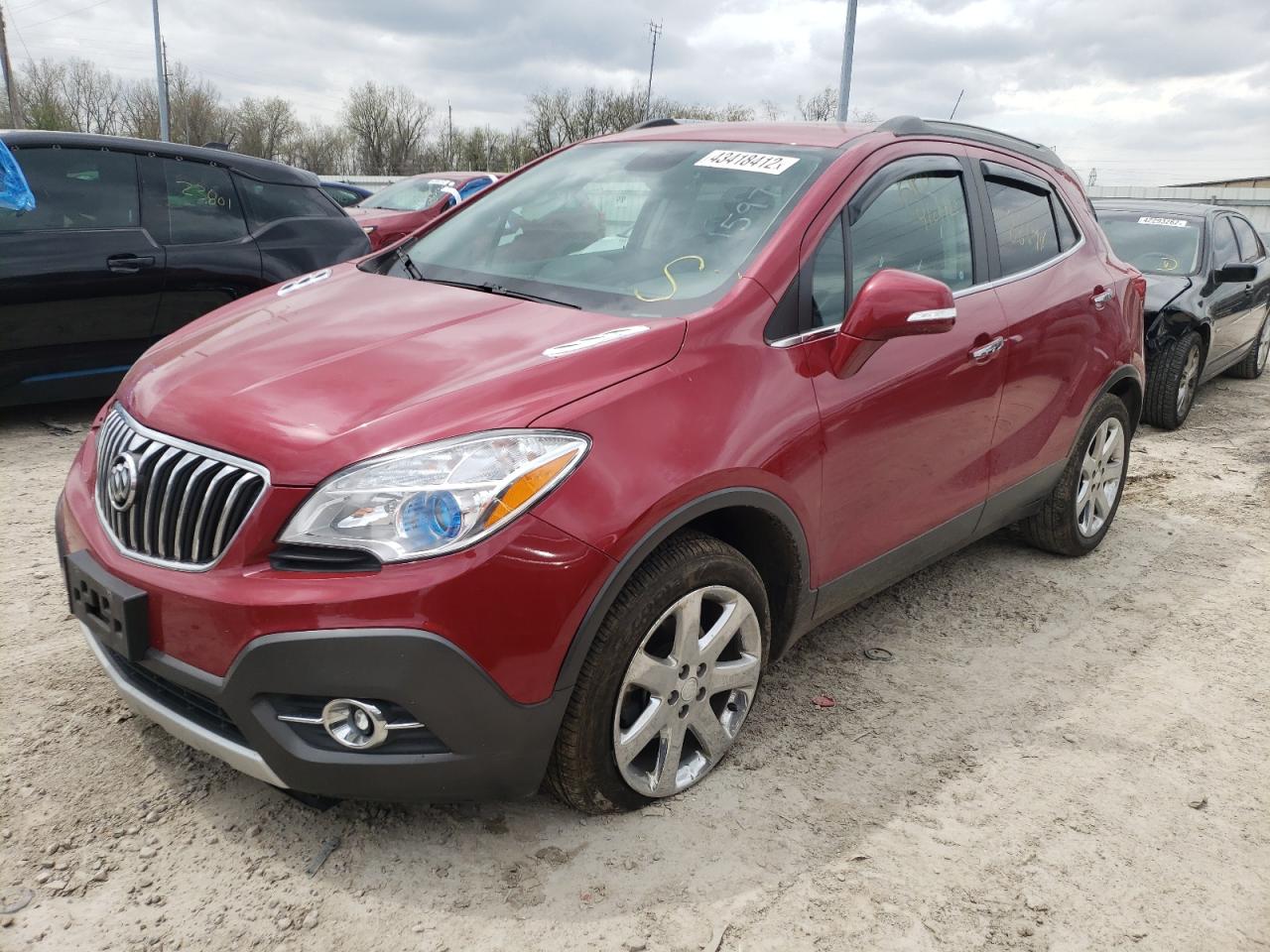 Photo 2 from auction – 2014 BUICK ENCORE with VIN KL4CJCSBXEB591597