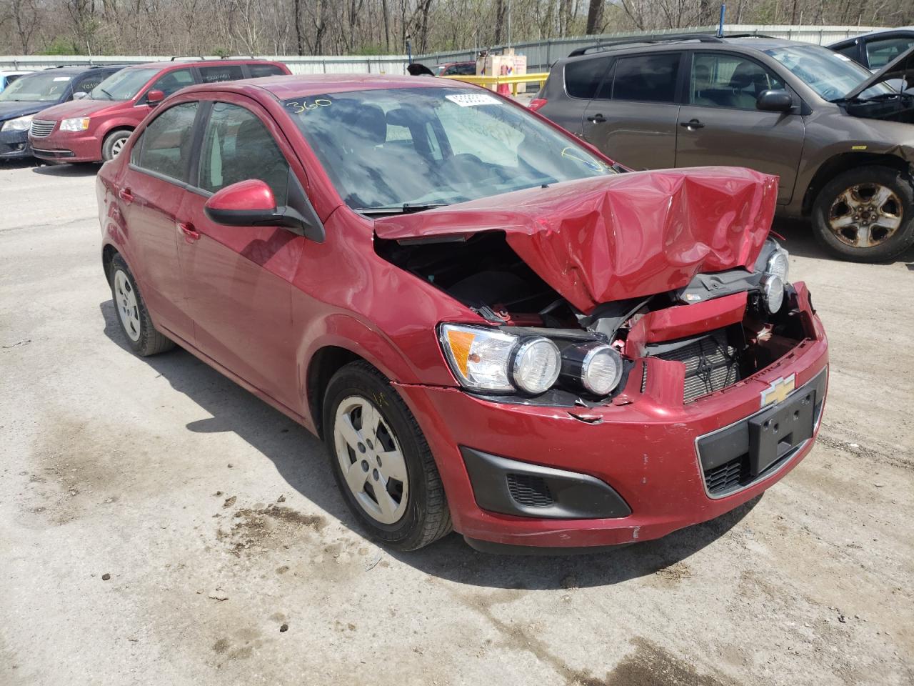 Photo 1 from auction – 2013 CHEVROLET SONIC LS with VIN 1G1JA5SH1D4165838