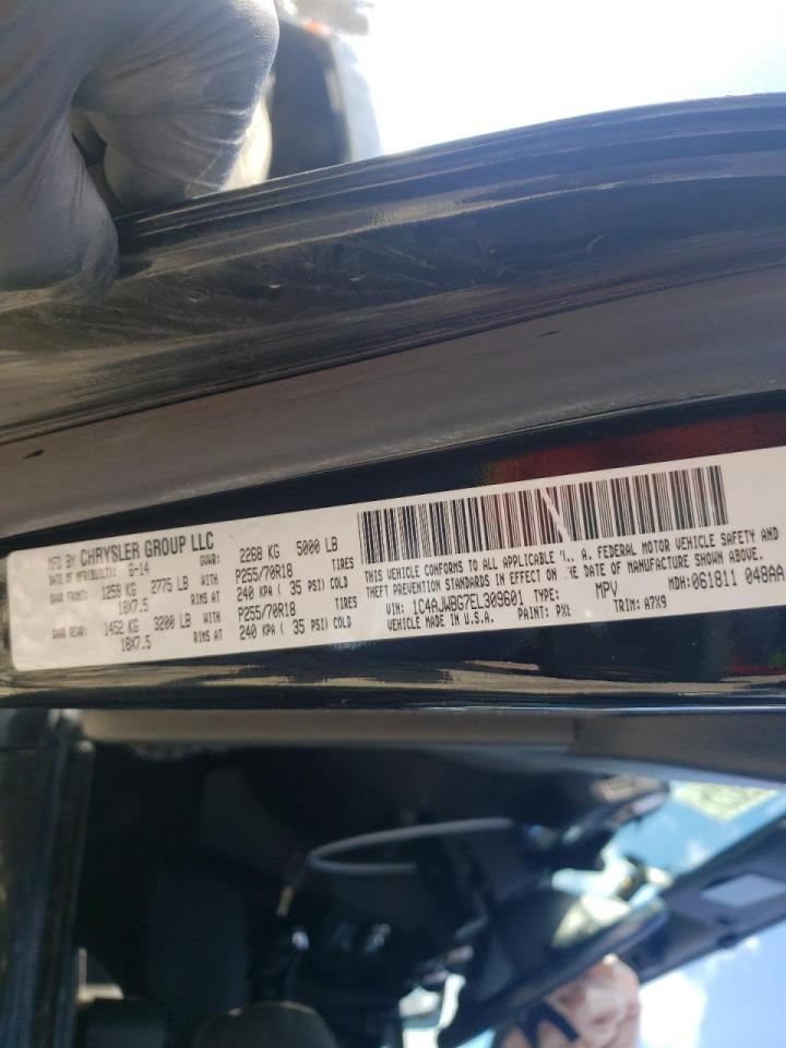Photo 10 from auction – 2014 JEEP WRANGLER S with VIN 1C4AJWBG7EL309601