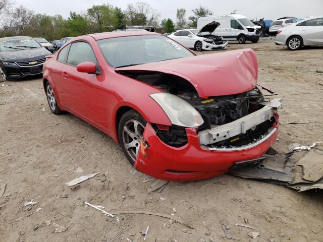 INFINITI G35 2003 with VIN JNKCV54E93M202736 - Photo from auction