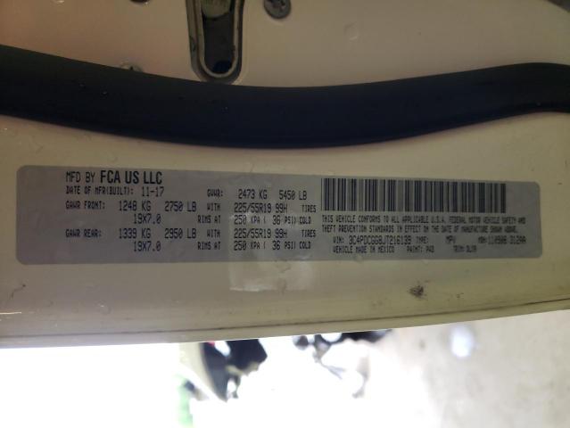 Photo 10 from auction – 2018 DODGE JOURNEY CR with VIN 3C4PDCGG8JT216139