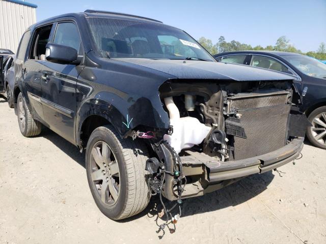 HONDA PILOT TOUR 2014 with VIN 5FNYF3H98EB016736 - Photo from auction