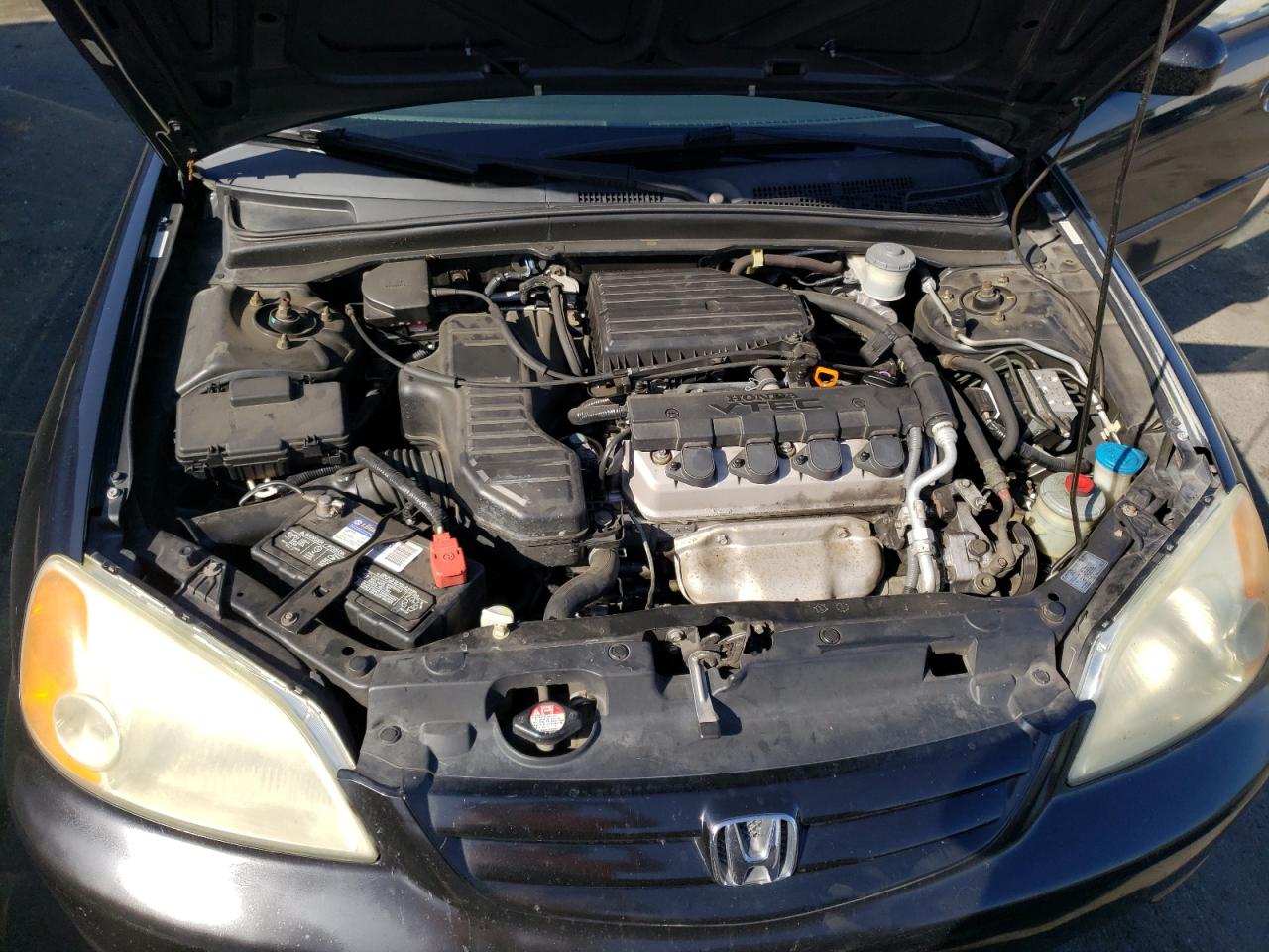 Photo 7 from auction – 2001 HONDA CIVIC EX with VIN 2HGES26751H615576
