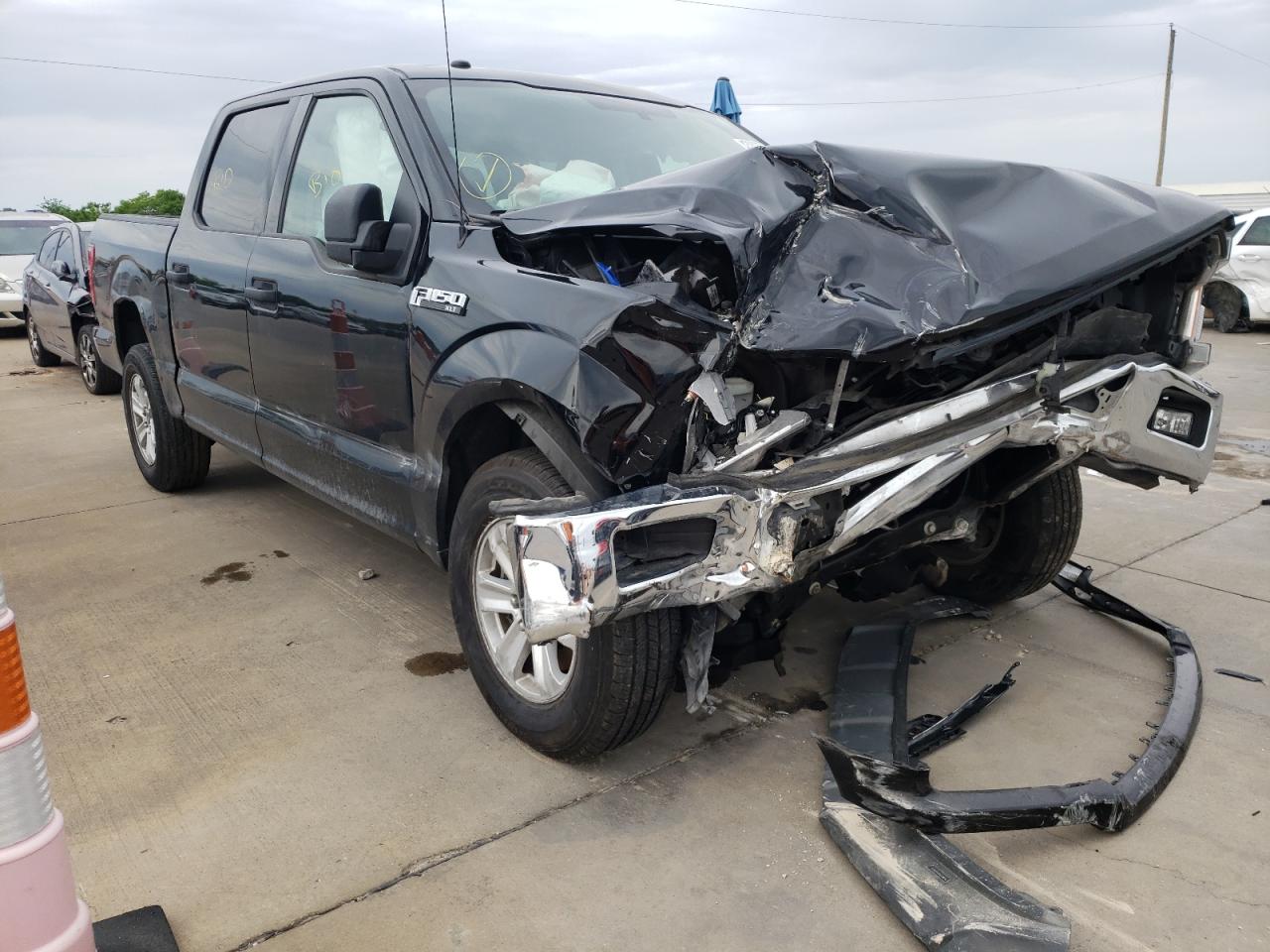 FORD F150 SUPER 2018 with VIN 1FTEW1CBXJFD16074 - Photo from auction