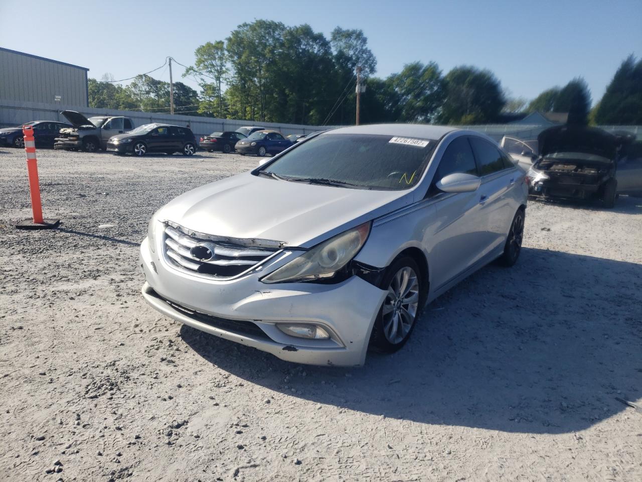 Photo 2 from auction – 2012 HYUNDAI SONATA SE with VIN 5NPEC4AC5CH383678